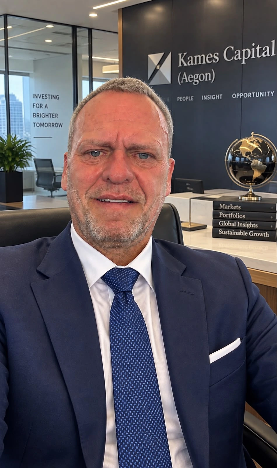 Leonard Matteo in a professional office